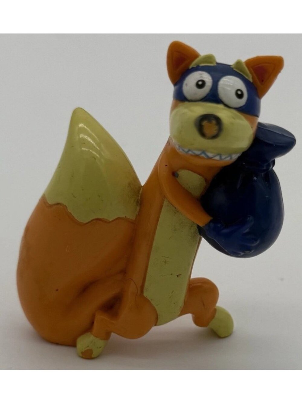 2003 Vintage DORA The Explorer Swiper With Bag  PVC Cake Topper Figure 3”